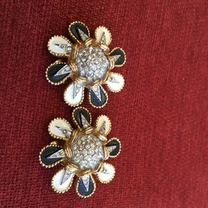 Joseph Mazer vintage black and white clips